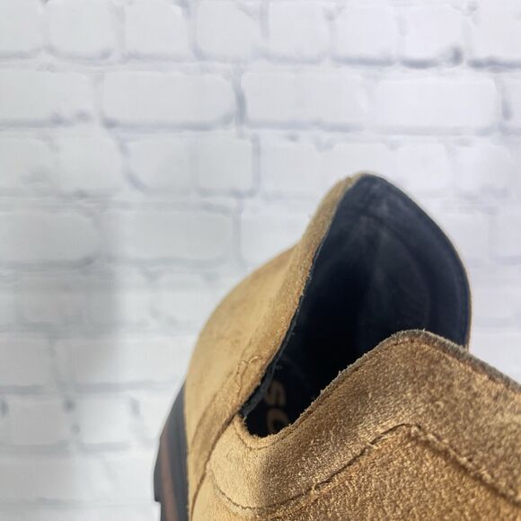 Sorel Ankle Booties Women Size 10 Lolla Brown Suede Leather Waterproof Cut Out - Picture 8 of 13
